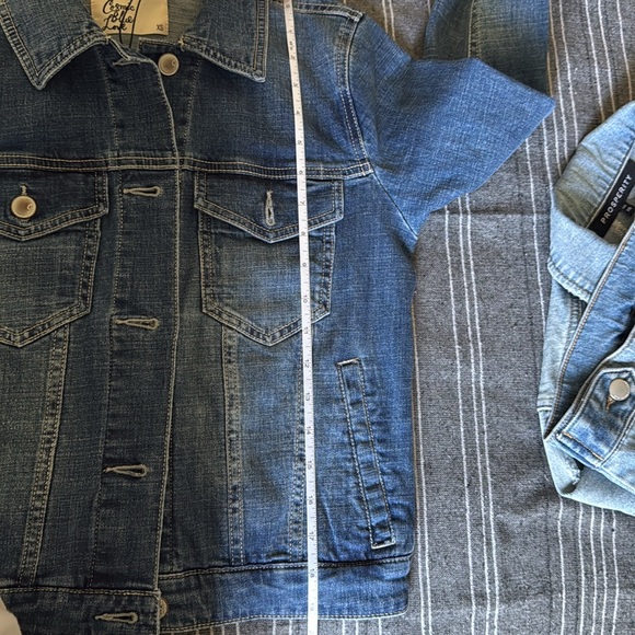 Cosmic blue love denim jacket - Picture 9 of 9